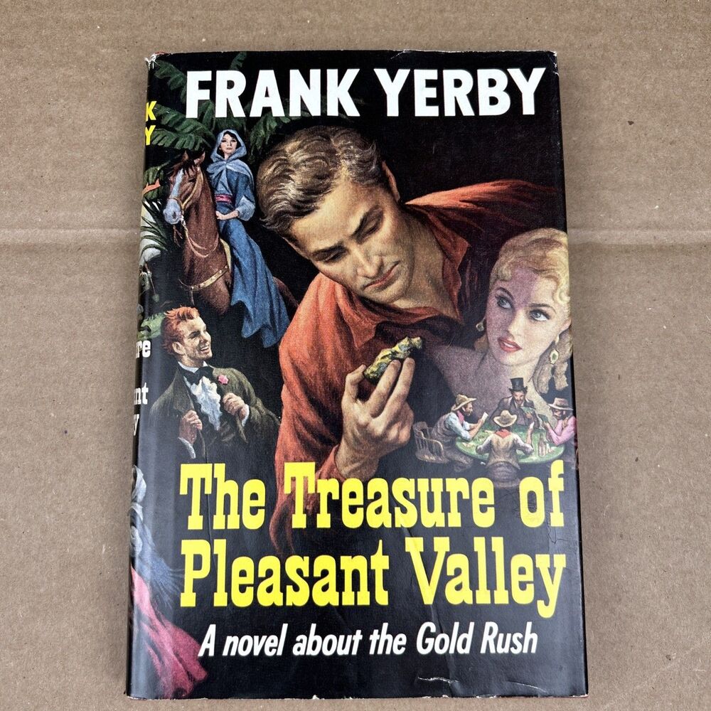The Treasure of Pleasant Valley, by Frank Yerby (Book Club Edition, 1955)